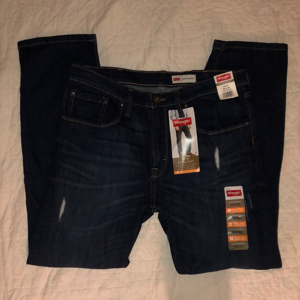 NEW Wrangler Jeans | Slim Straight